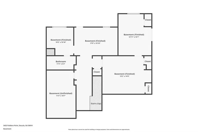 $492,500 | 3432 Fielders Point Road, Dacula, GA 30019