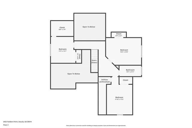 $492,500 | 3432 Fielders Point Road, Dacula, GA 30019