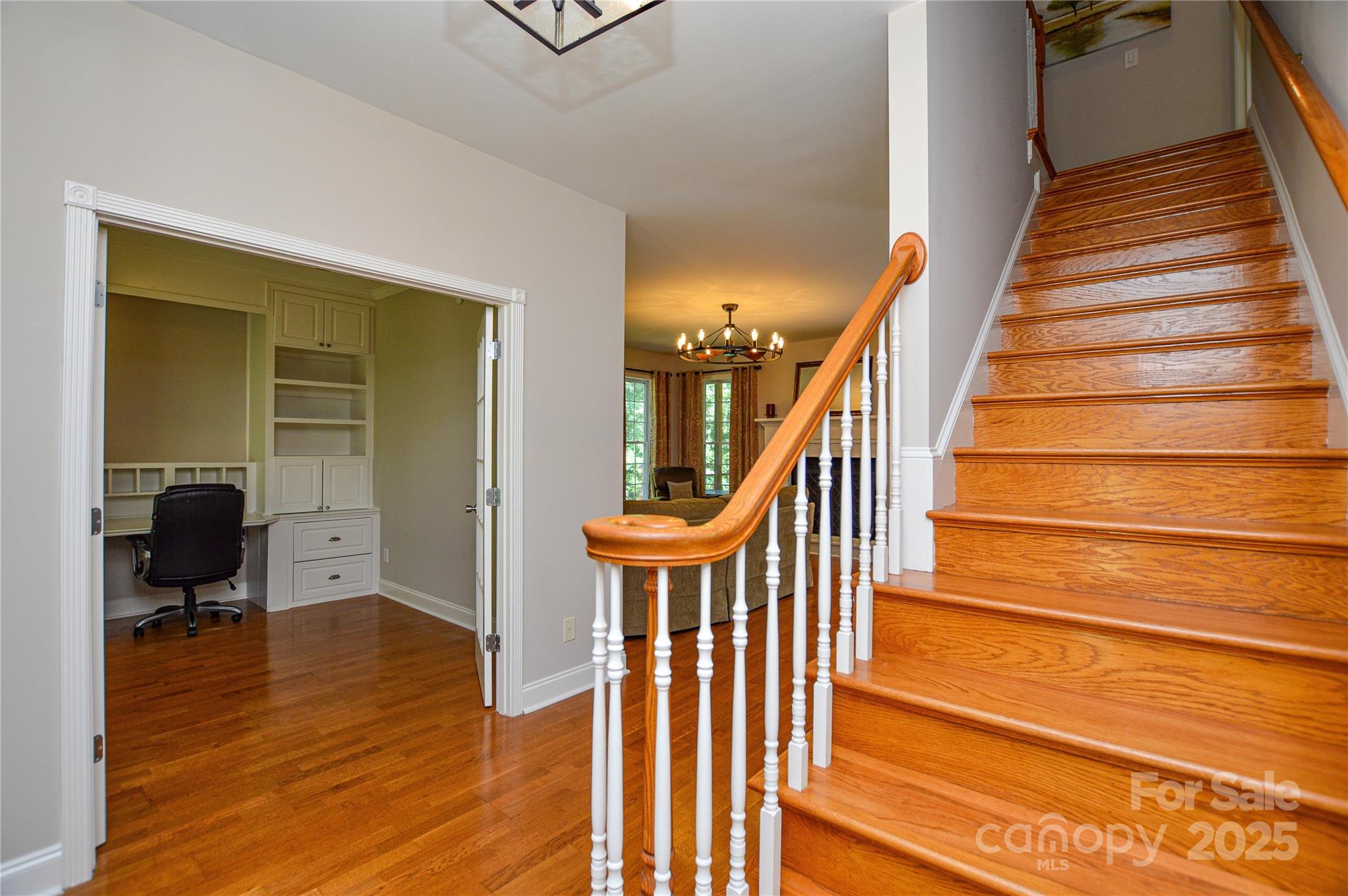 3333 Harmony Road Catawba, SC 29704 - Photo 8 of 39 a view of entryway and hall with wooden floor