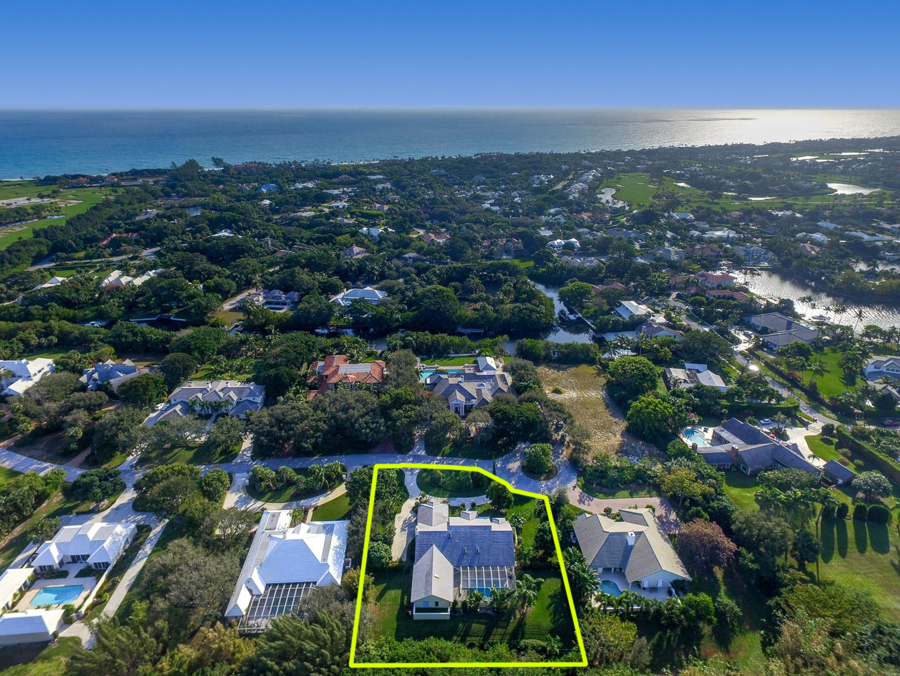 12345 Ridge Road North Palm Beach, FL 33408 - Photo 1 of 25 Aerial View