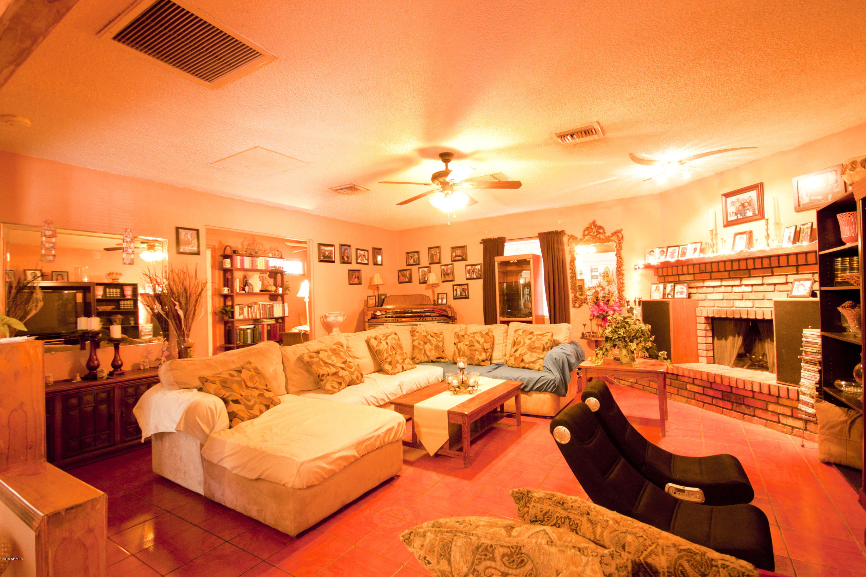 4643 West Mountain View Road Glendale, AZ 85302 - Photo 6 of 26 Family Room + FirePlace