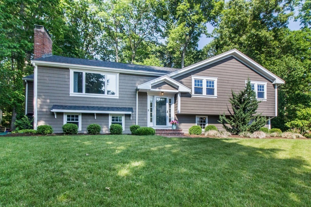 11 Stagecoach Road Medfield, MA 02052 - Photo 2 of 38 a front view of house with yard and green space