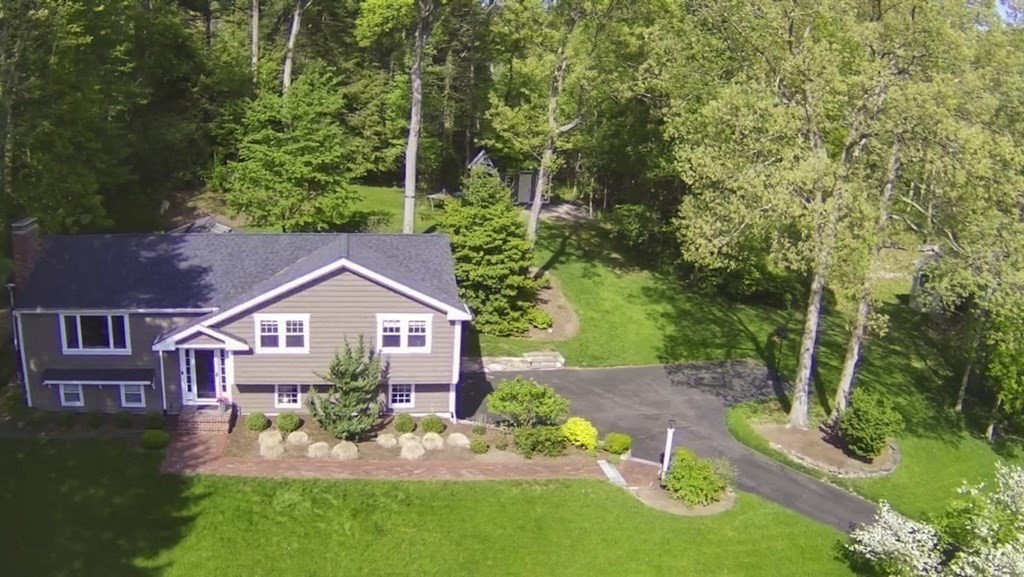 11 Stagecoach Road Medfield, MA 02052 - Photo 36 of 38 an aerial view of a house