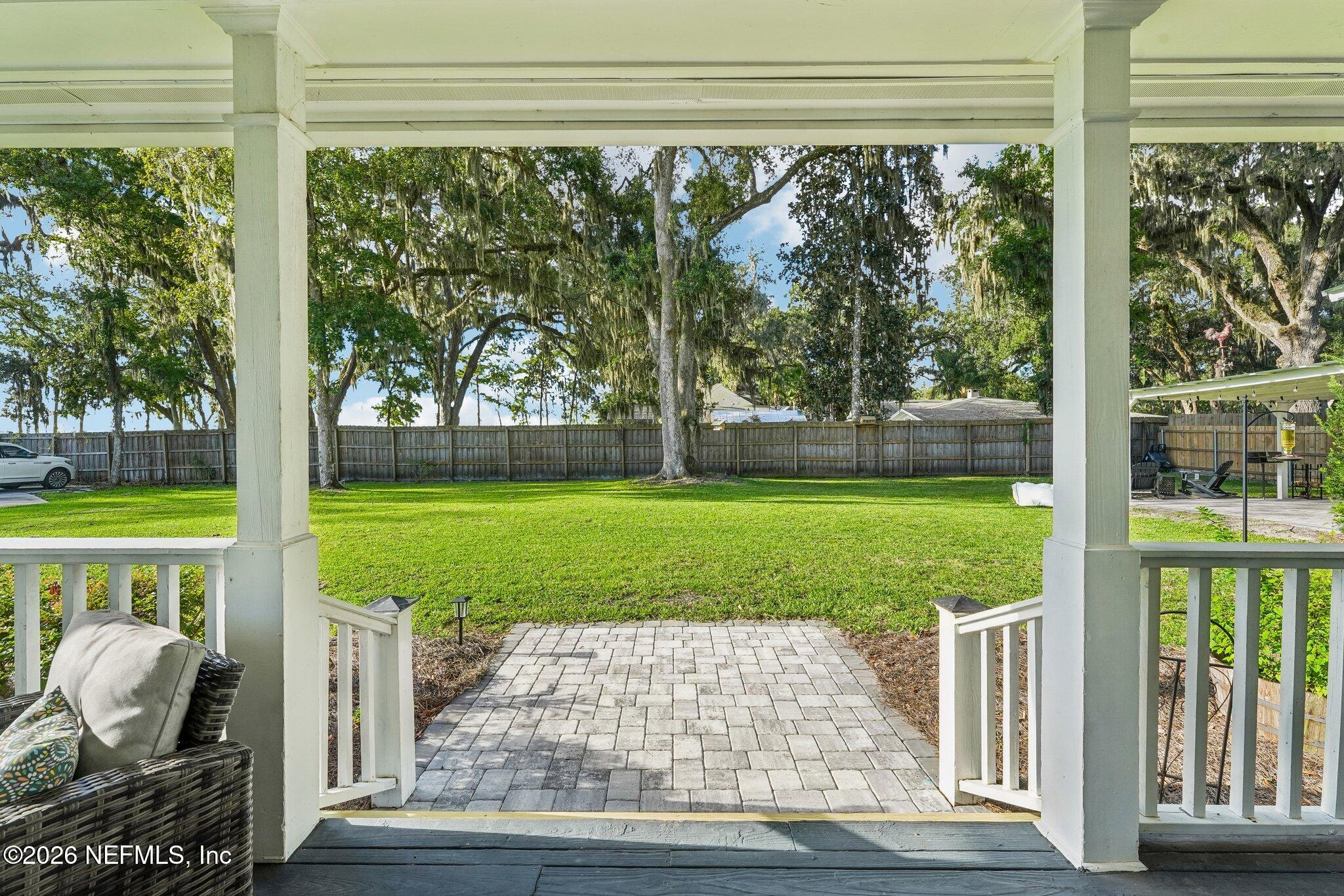 1544 Community Point Fleming Island, FL 32003 - Photo 67 of 95 Back Porch