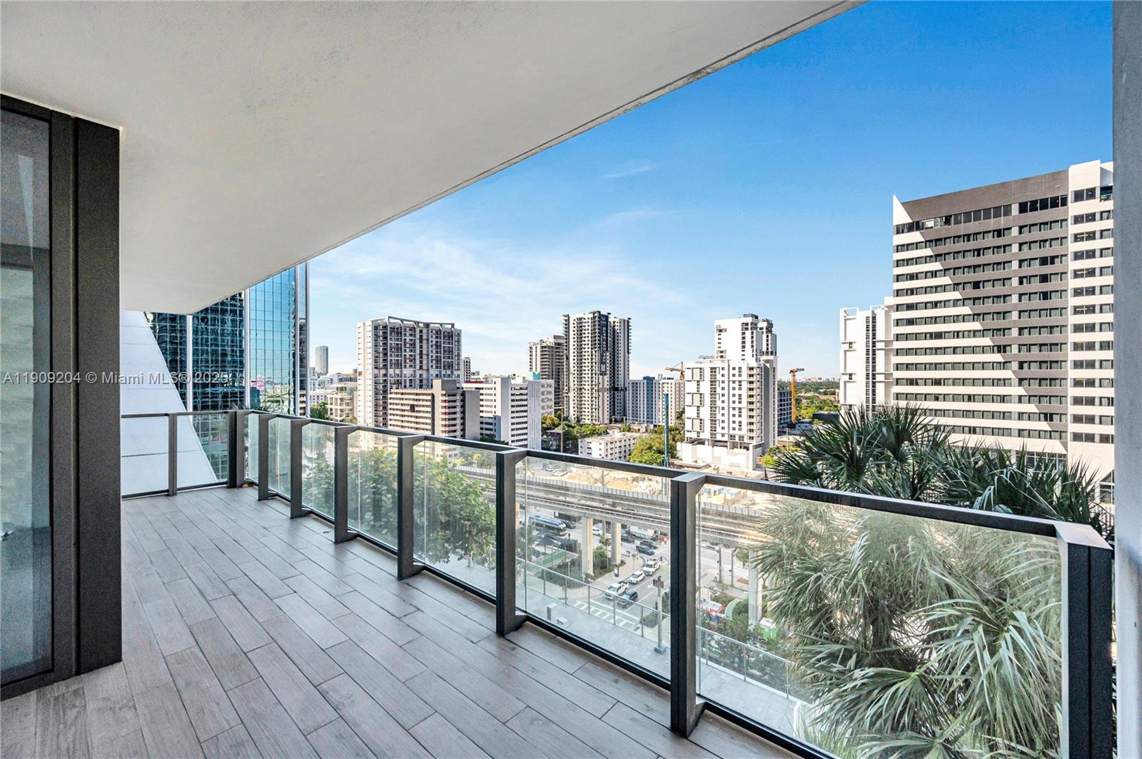88 Southwest 7th Street, Unit 806 Miami, FL 33130 - Photo 50 of 54 a view of a balcony with city view