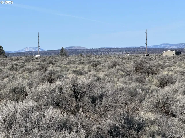 a view of a large building with a mountain in the background