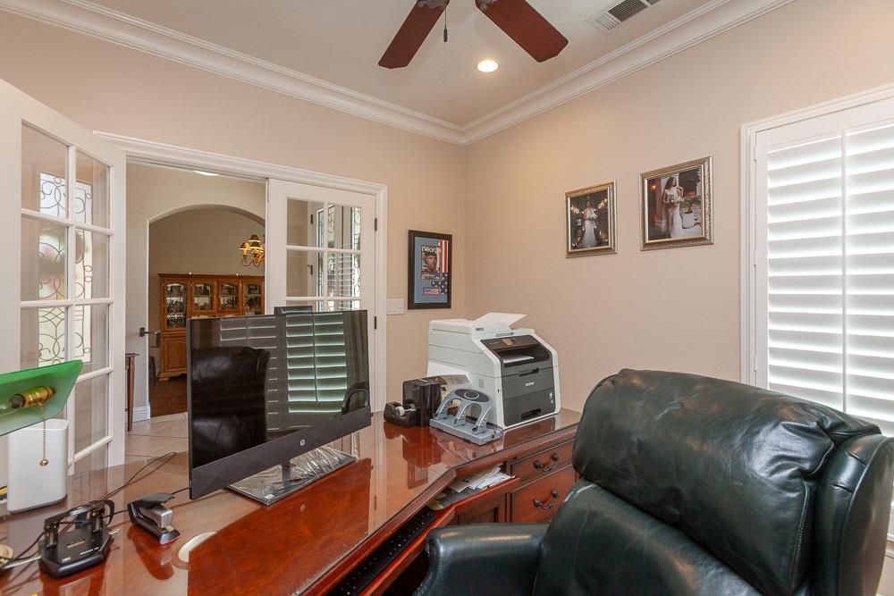 1111 Brighton Way Lodi, CA 95242 - Photo 72 of 87 a view of a livingroom with furniture and a ceiling fan