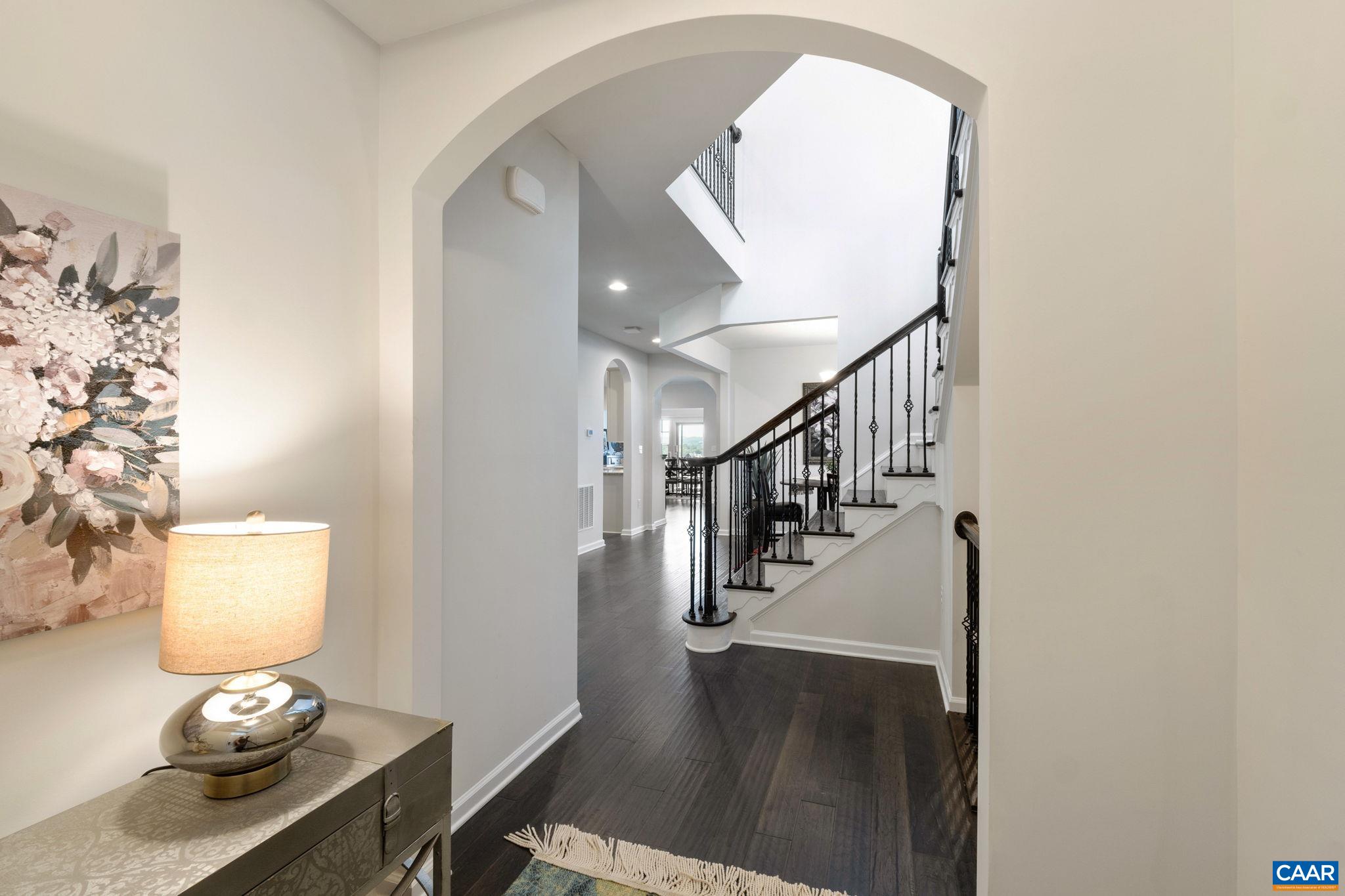 1516 Delphi Lane Charlottesville, VA 22911 - Photo 20 of 74 a view of entryway and workspace with wooden floor