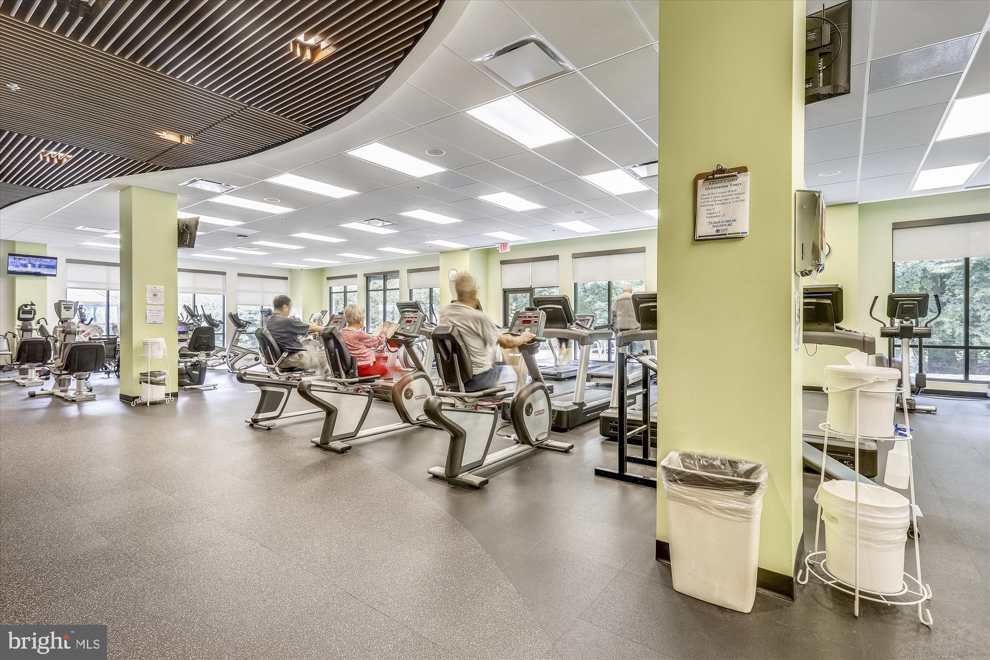 3200 North Leisure World Boulevard, Unit 115 Silver Spring, MD 20906 - Photo 23 of 28 a view of a room with gym equipment