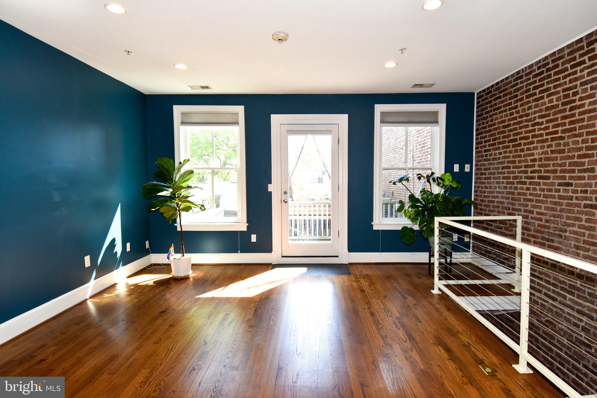 1316 9th Street Northwest Washington, DC 20001 - Photo 29 of 44 Charming space with vibrant accents.