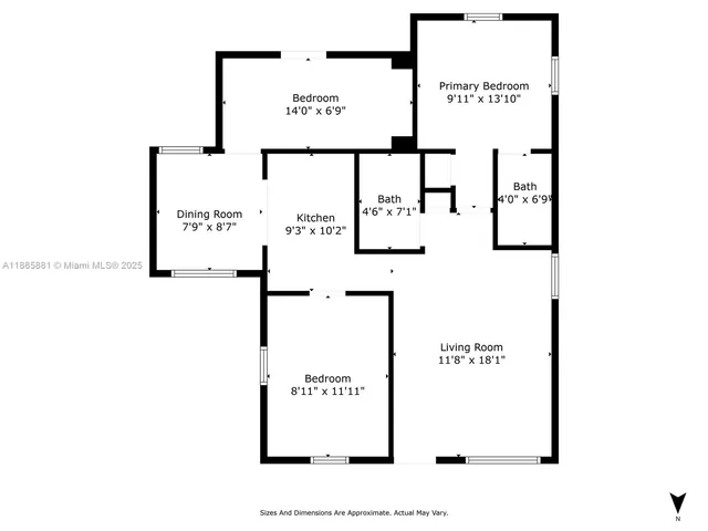 $995,000 | 2946 Southwest 26th Street, Miami, FL 33133