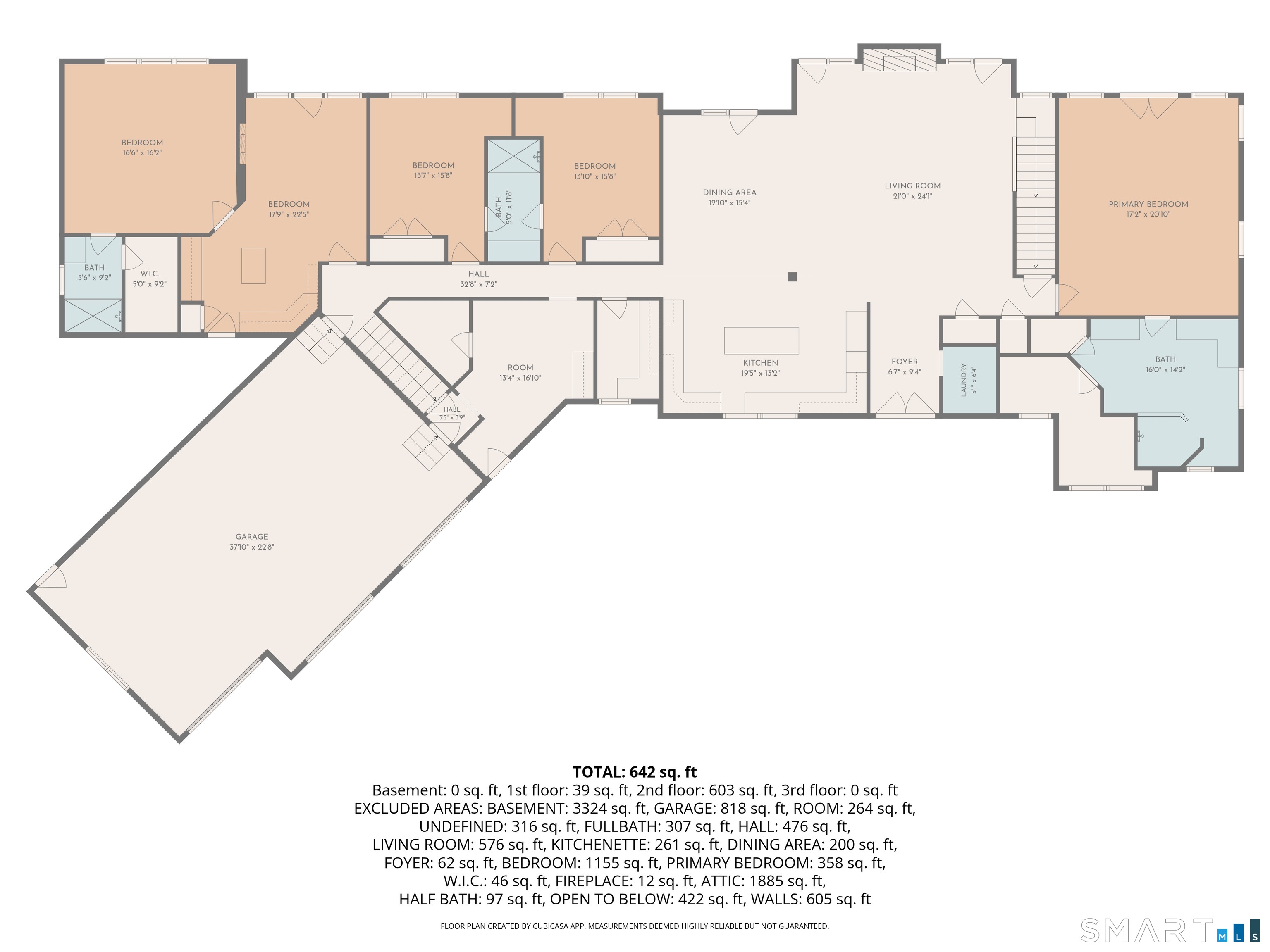 41 B Whippoorwill Road Old Lyme, CT 06371 - Photo 11 of 12 Main Level Floor Plan
