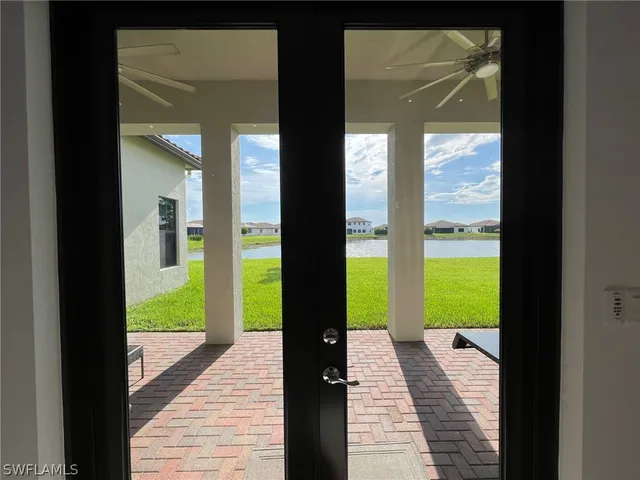 a view of outdoor space and yard