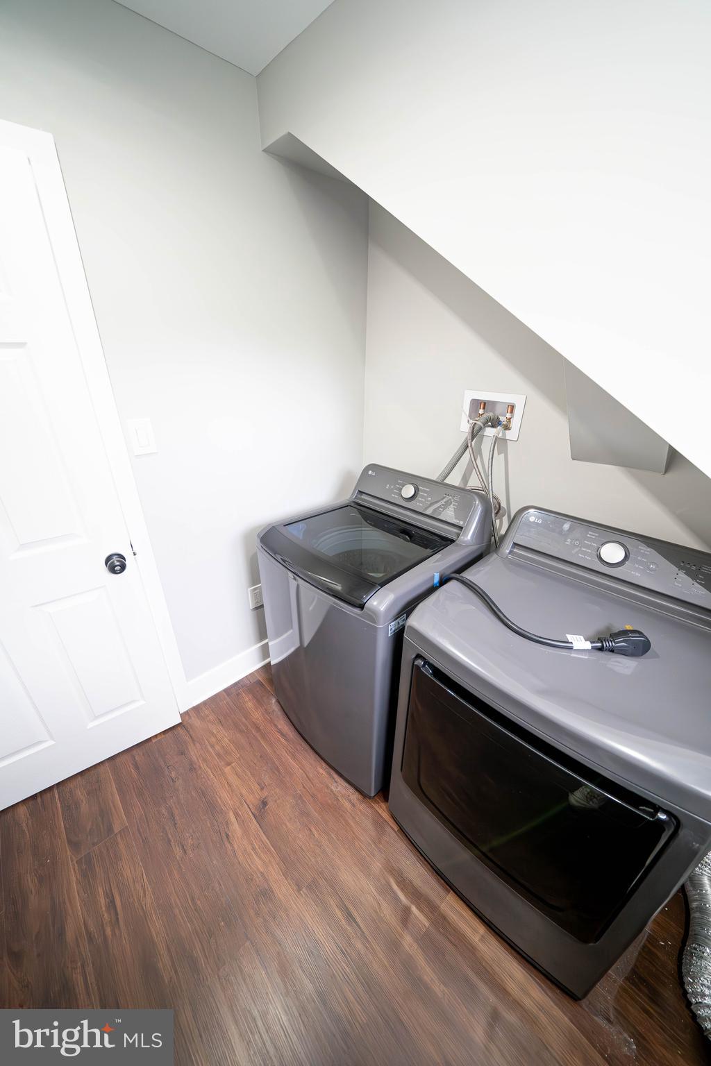 334 Church Road, Unit 2 Elkins Park, PA 19027 - Photo 36 of 38 a utility room with dryer and washer