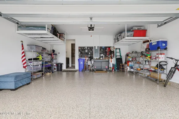 a view of storage and utility room