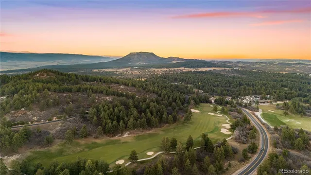 a view of lake with mountain