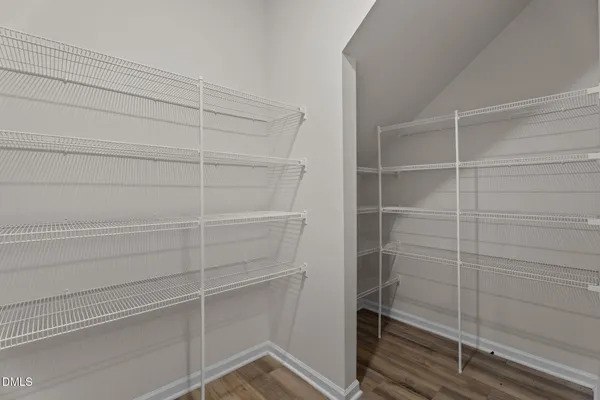 a view of a room with shelf