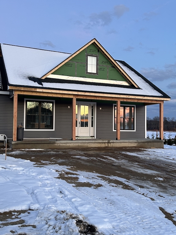 337 Chicopee Street, Unit LOT 8 Granby, MA 01033 - Photo 19 of 21 a front view of a house