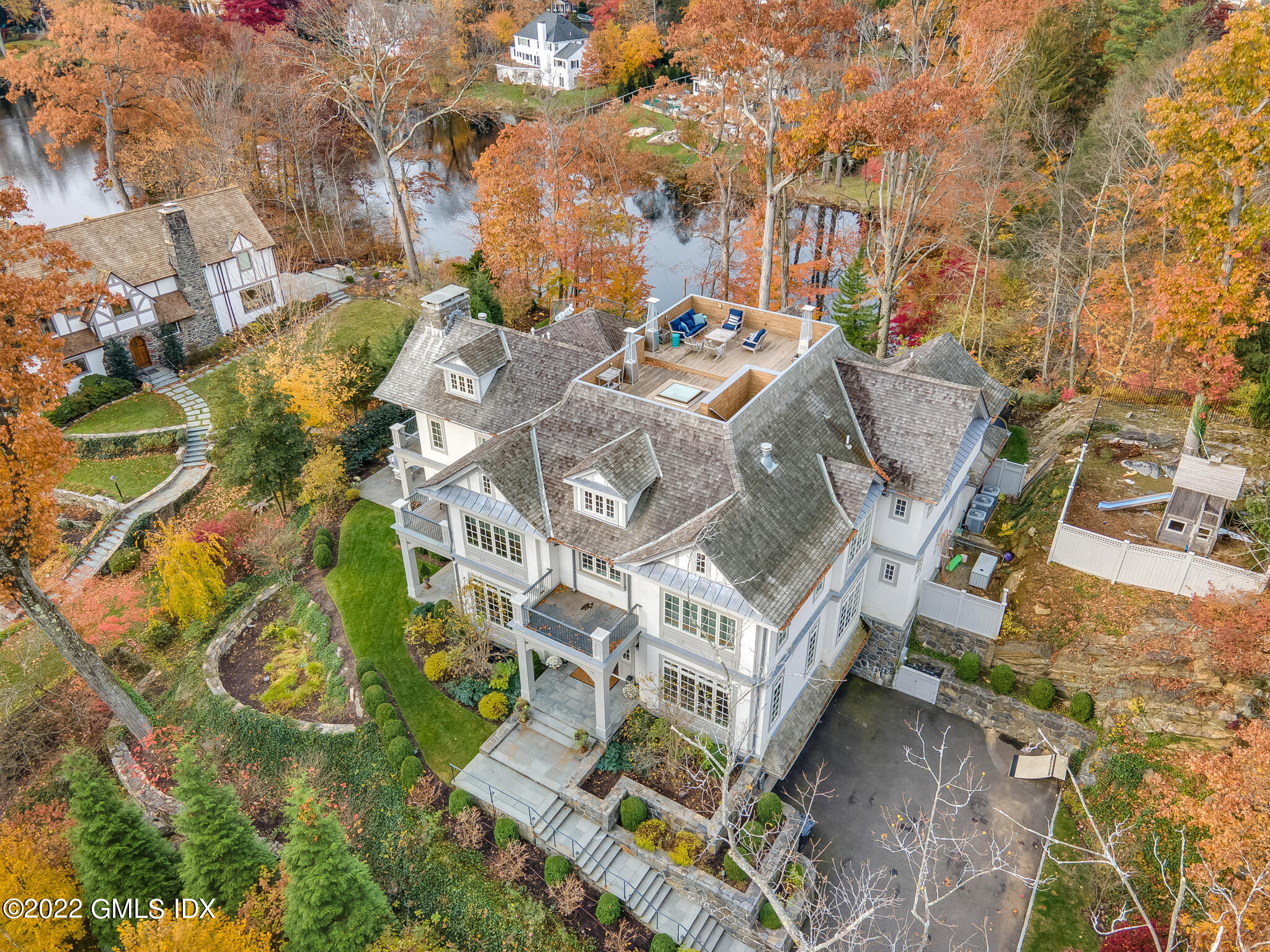 21 Woodside Drive Greenwich, CT 06830 - Photo 30 of 35 view of a city with tall buildings