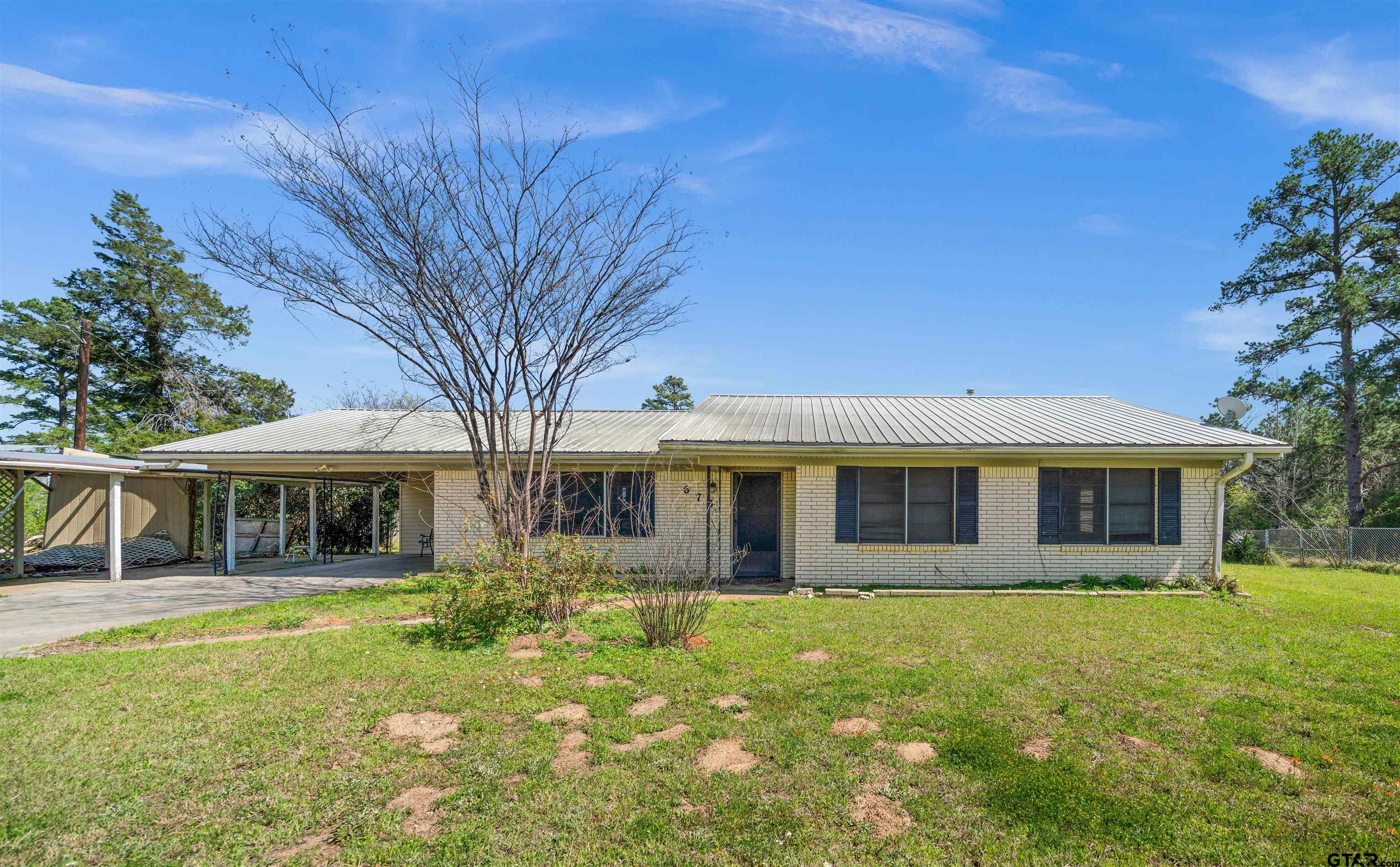 673 County Road 1306 Rusk, TX 75785 - Photo 1 of 1 LARGE FENCED FRONT YARD