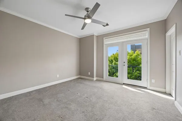 a view of empty room