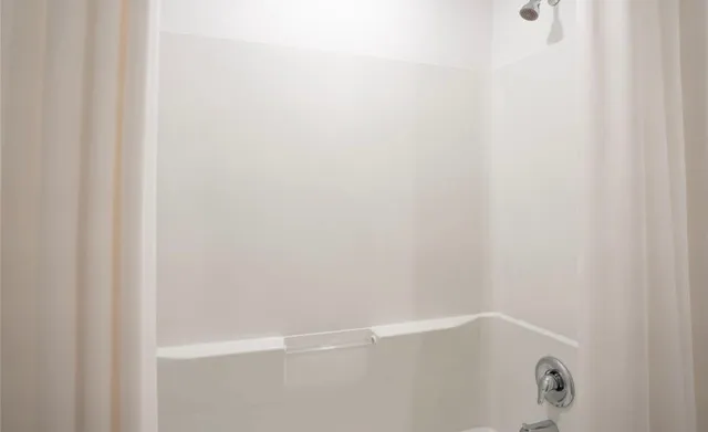 a close up of a bathtub