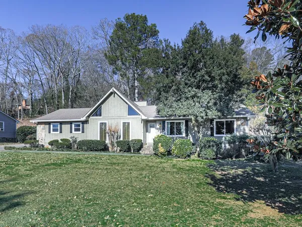 front view of house with a yard