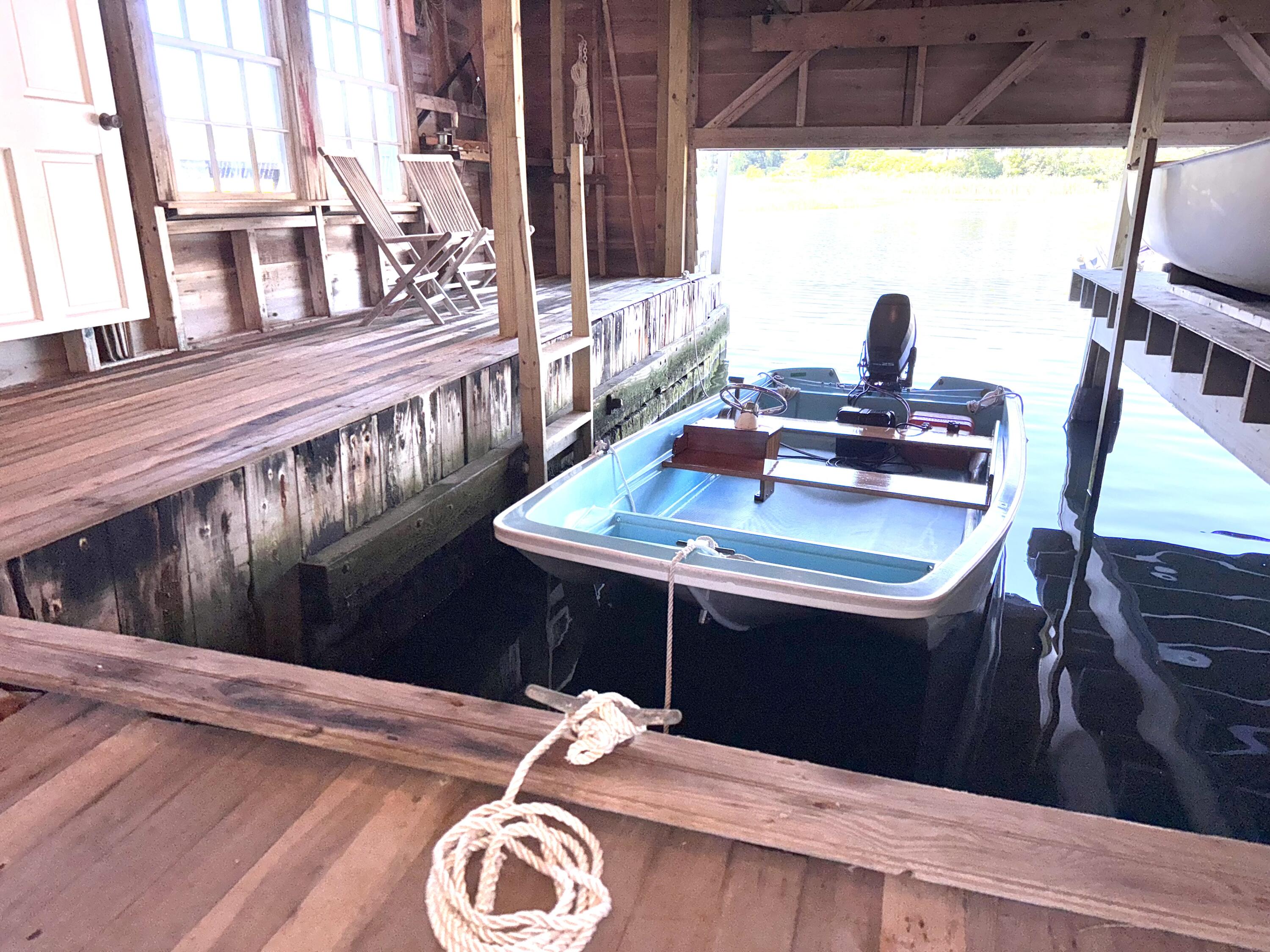 818 South Main Street Centerville, MA 02632 - Photo 35 of 50 Whaler in Boathouse