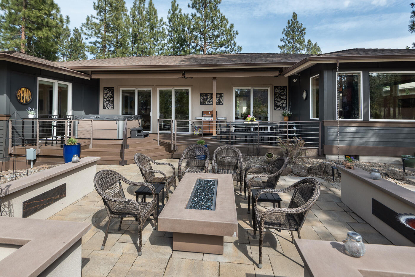 3312 Northwest Shevlin Ridge Bend, OR 97703 - Photo 40 of 63 Back Deck and Patio