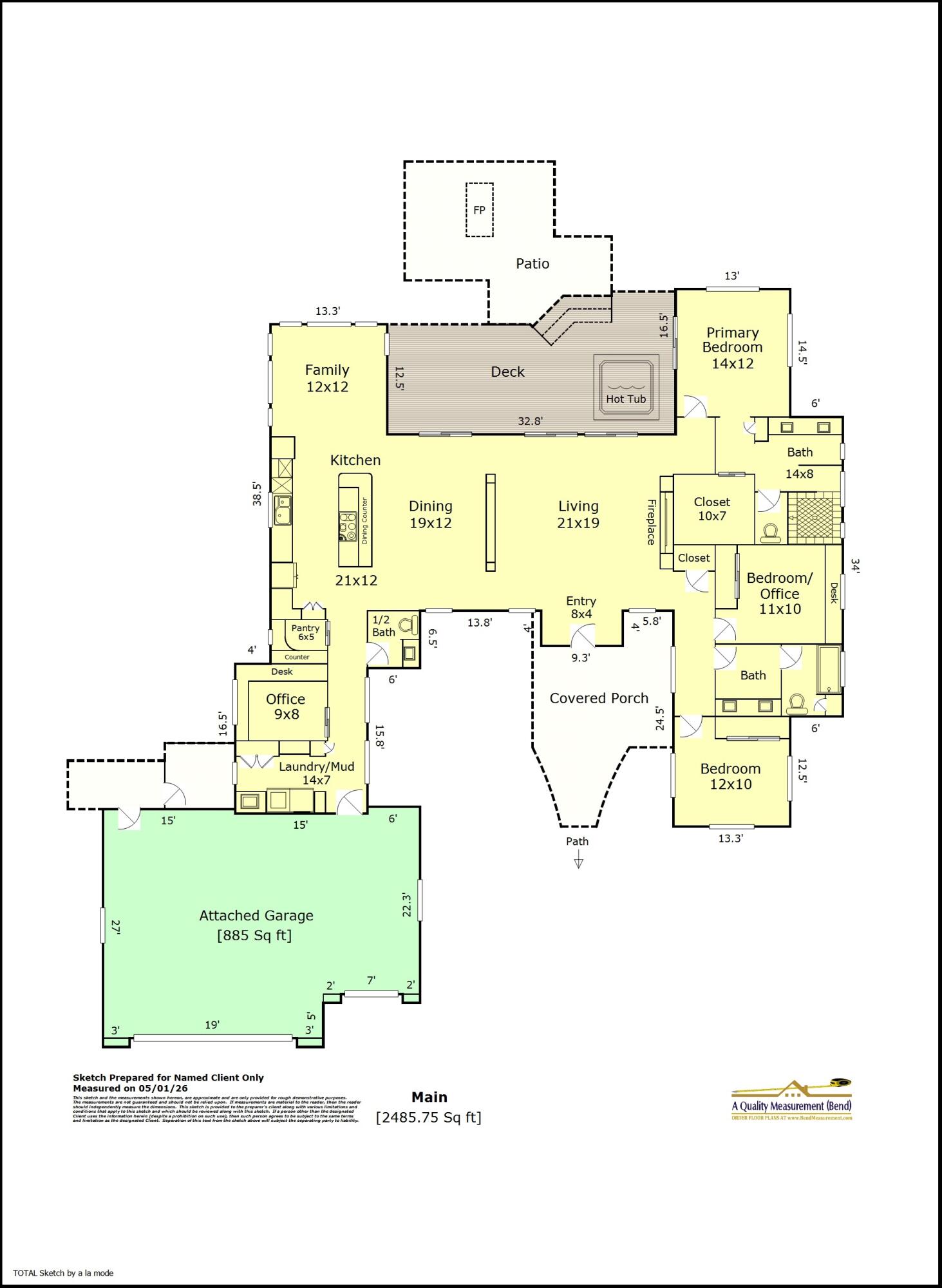 3312 Northwest Shevlin Ridge Bend, OR 97703 - Photo 63 of 63 Floor Plan