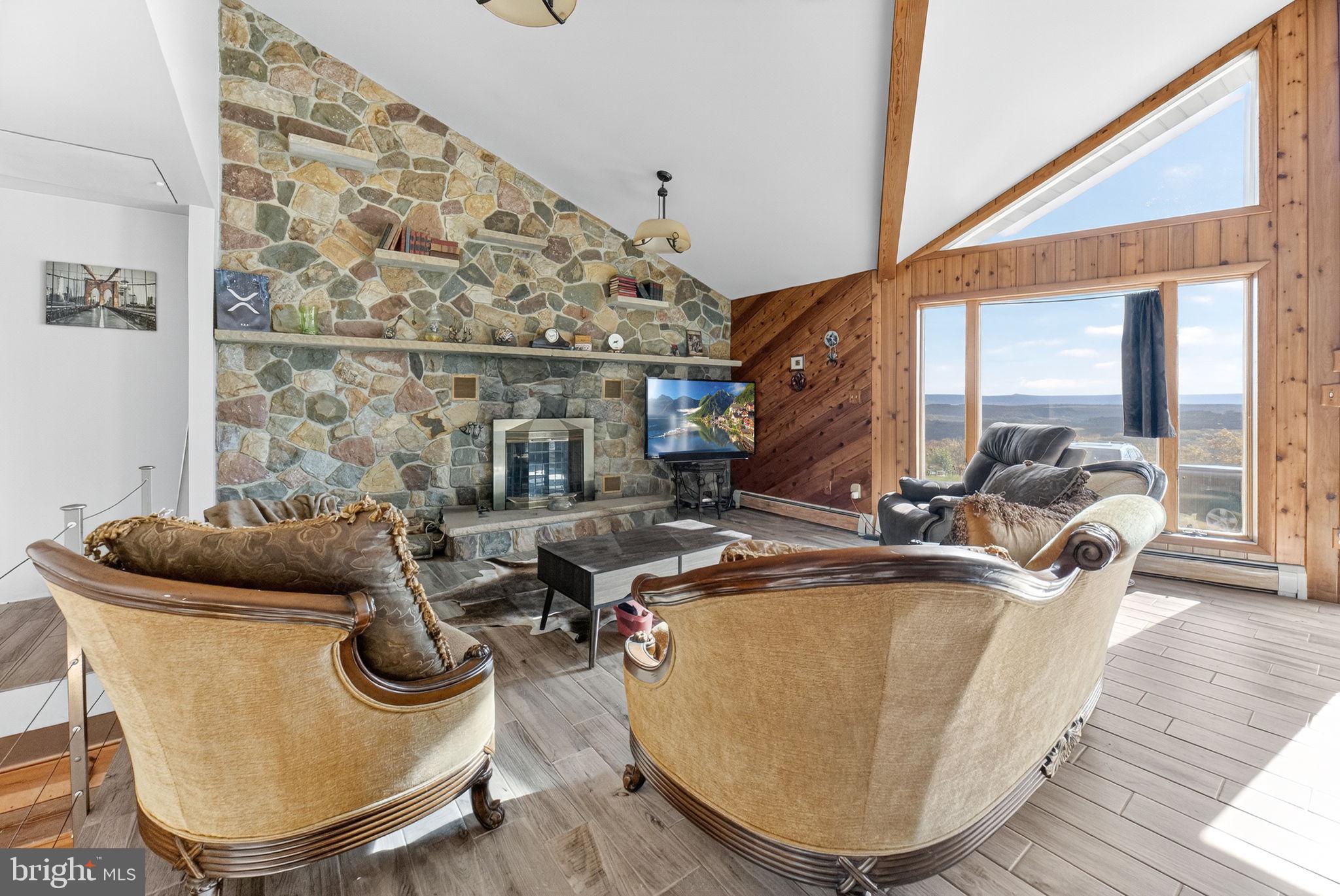 394 Flagstaff Road Lehighton, PA 18235 - Photo 43 of 73 a view of a dining room with furniture window and outside view