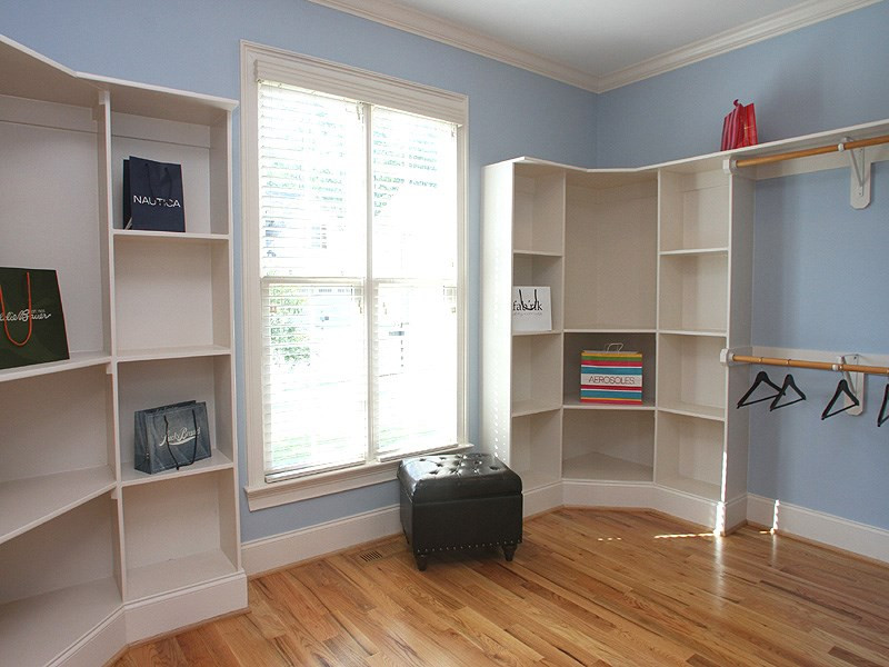 2317 Finley Ridge Lane Raleigh, NC 27615 - Photo 16 of 23 Open Closet with tons of Shelves, Built-ins and Hanging Space. More that you can't see in this picture too! Master Closet