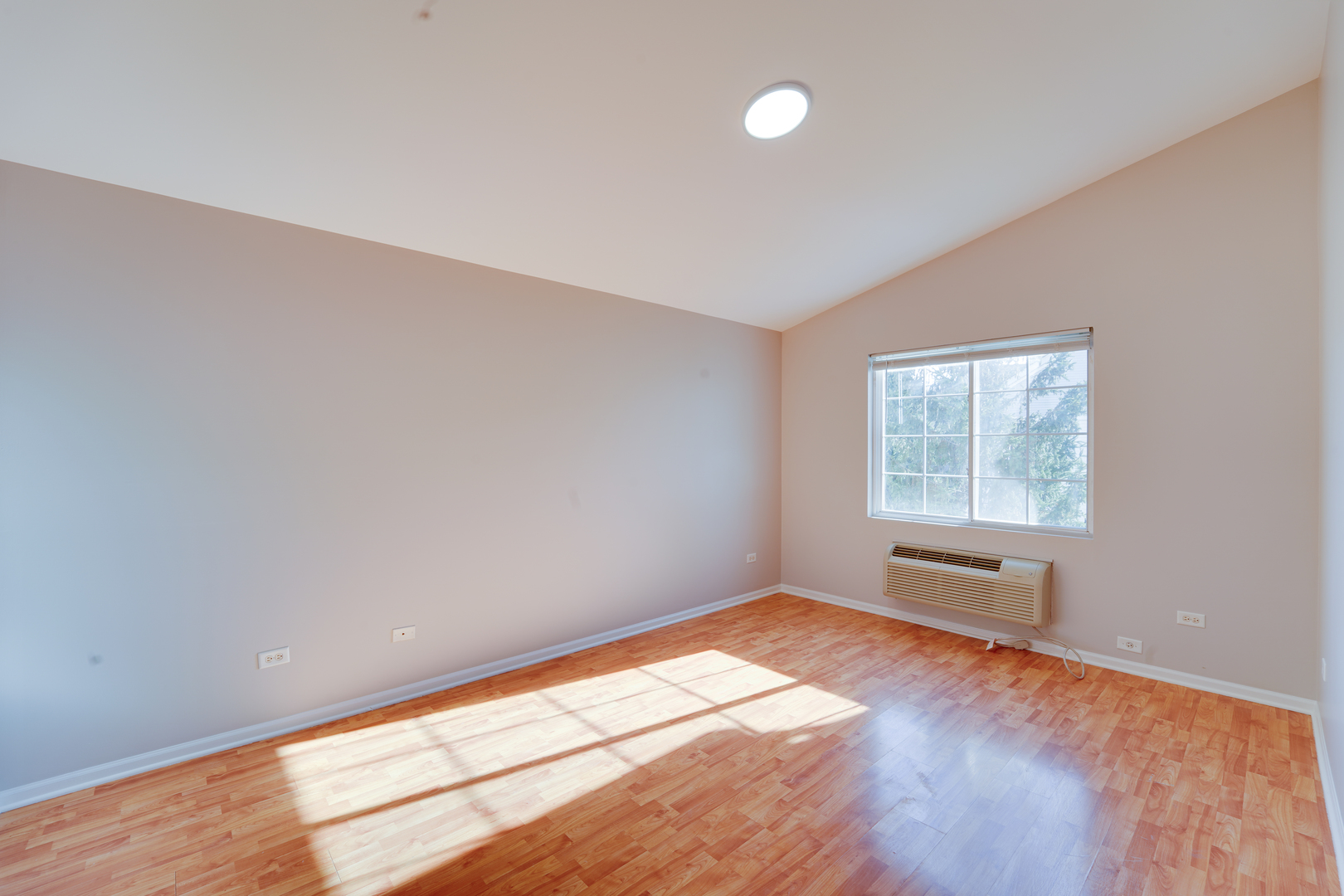 1231 Silverstone Drive, Unit 1231 Carpentersville, IL 60110 - Photo 15 of 22 an empty room with wooden floor and windows