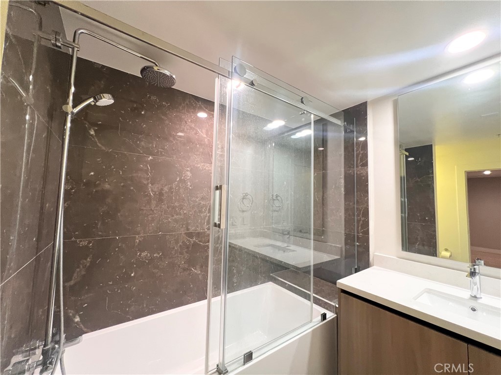 39 South Los Robles Avenue Pasadena, CA 91101 - Photo 36 of 36 a bathroom with a shower and a sink