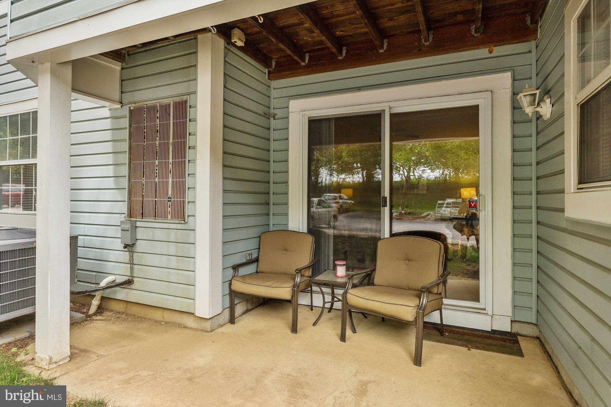 8613 Falls Run Road, Unit A Ellicott City, MD 21043 - Photo 14 of 19 Covered Patio