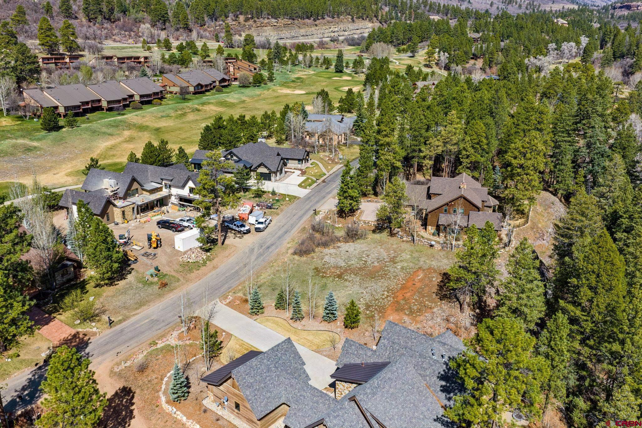 211 Cliffs Edge Drive Durango, CO 81301 - Photo 5 of 24 an aerial view of residential houses with outdoor space