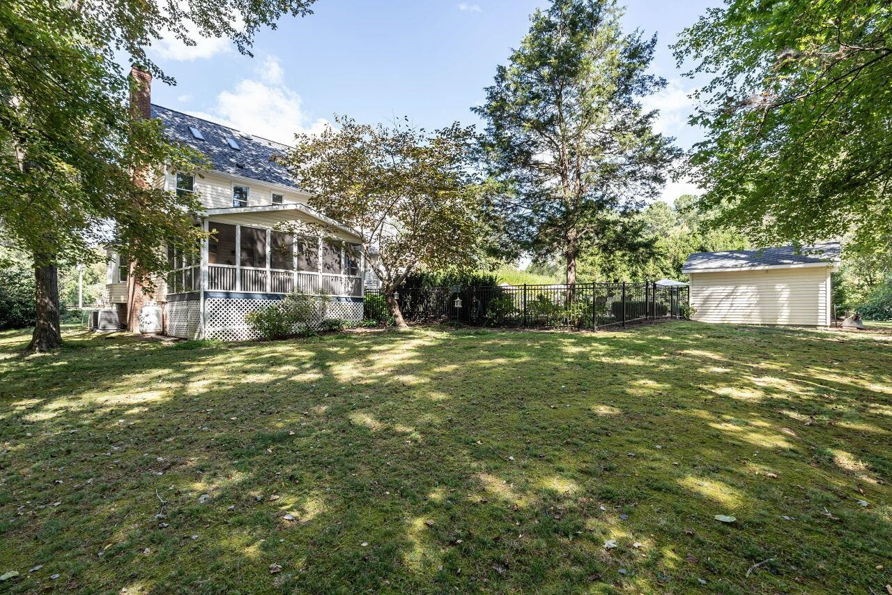 5924 Clearsprings Drive Wake Forest, NC 27587 - Photo 30 of 37 a front view of house with yard and green space