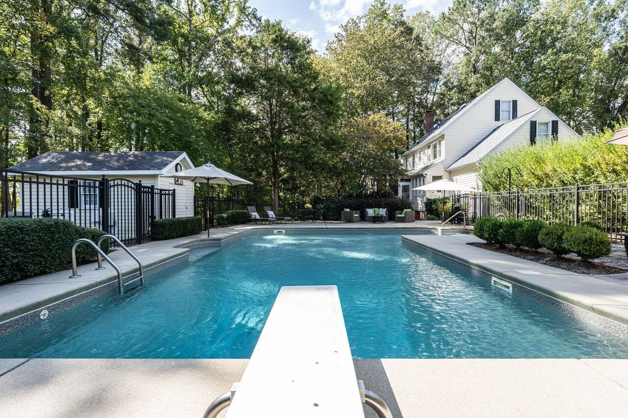5924 Clearsprings Drive Wake Forest, NC 27587 - Photo 34 of 37 a view of house with yard and outdoor seating