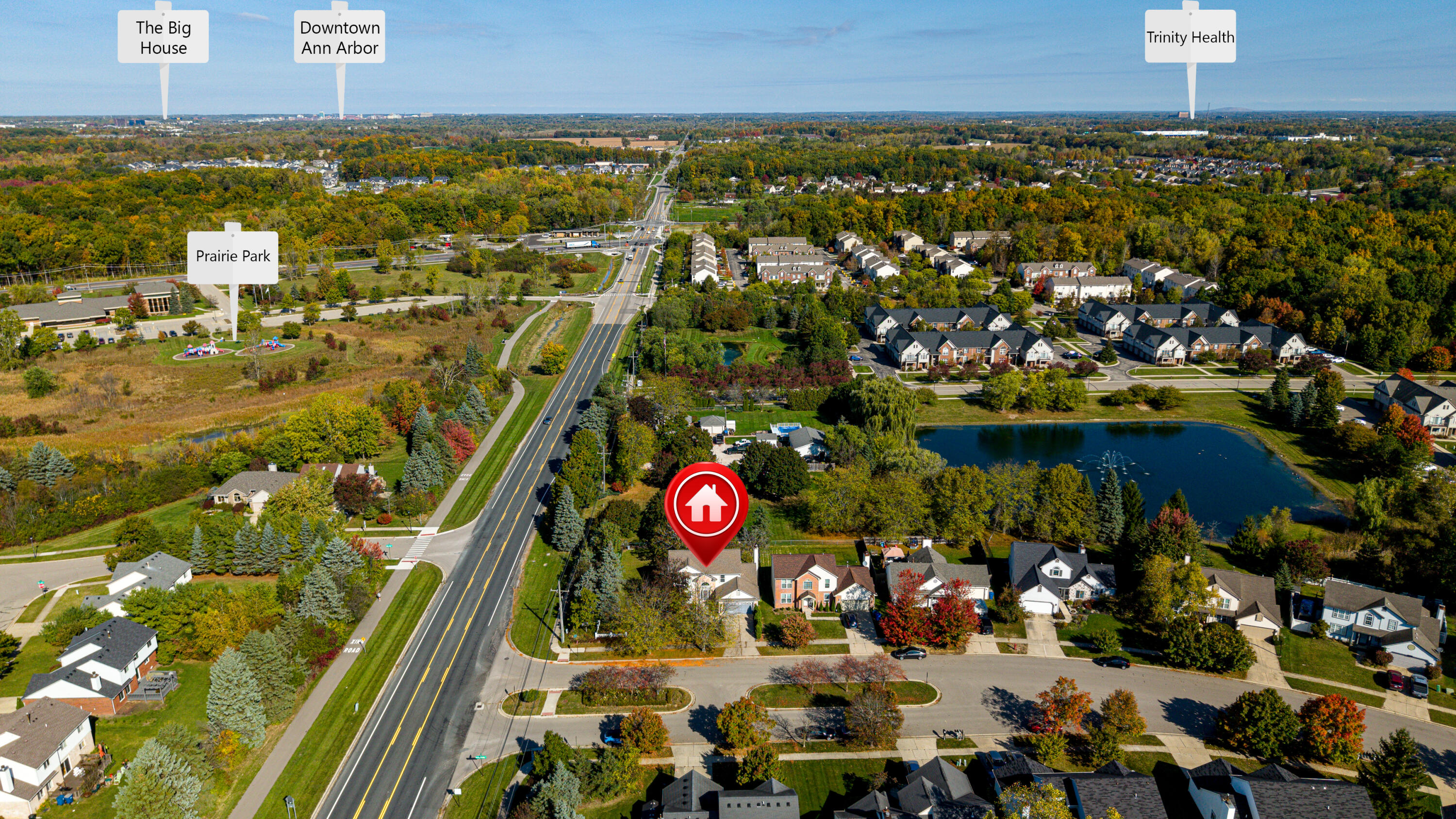 4025 Rolling Meadow Lane Ypsilanti, MI 48197 - Photo 43 of 47 4025 Rolling Meadow Ln Aerials (5.5 of 1