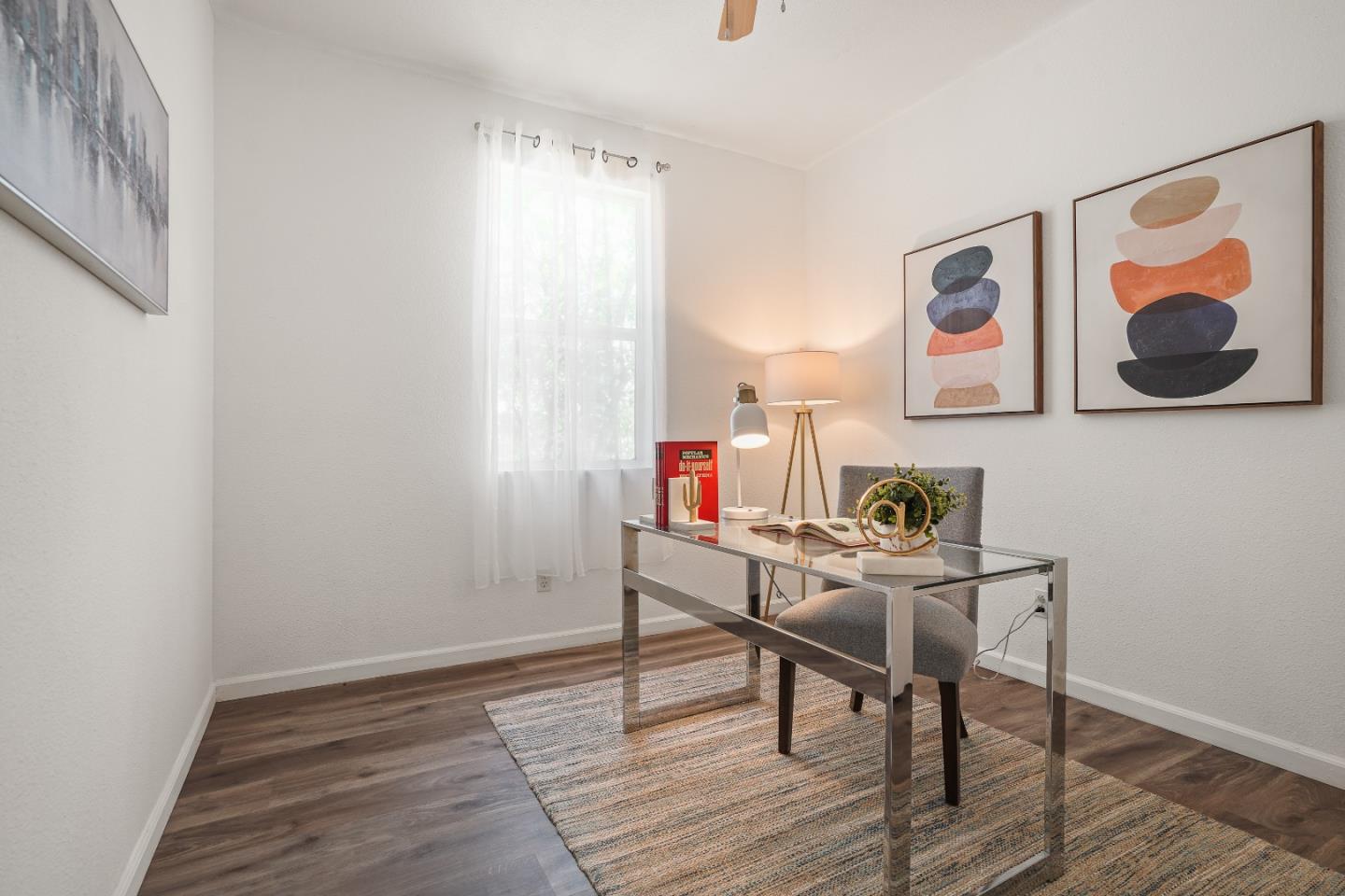 894 Fascination Place Milpitas, CA 95035 - Photo 22 of 30 a workspace with furniture and wooden floor