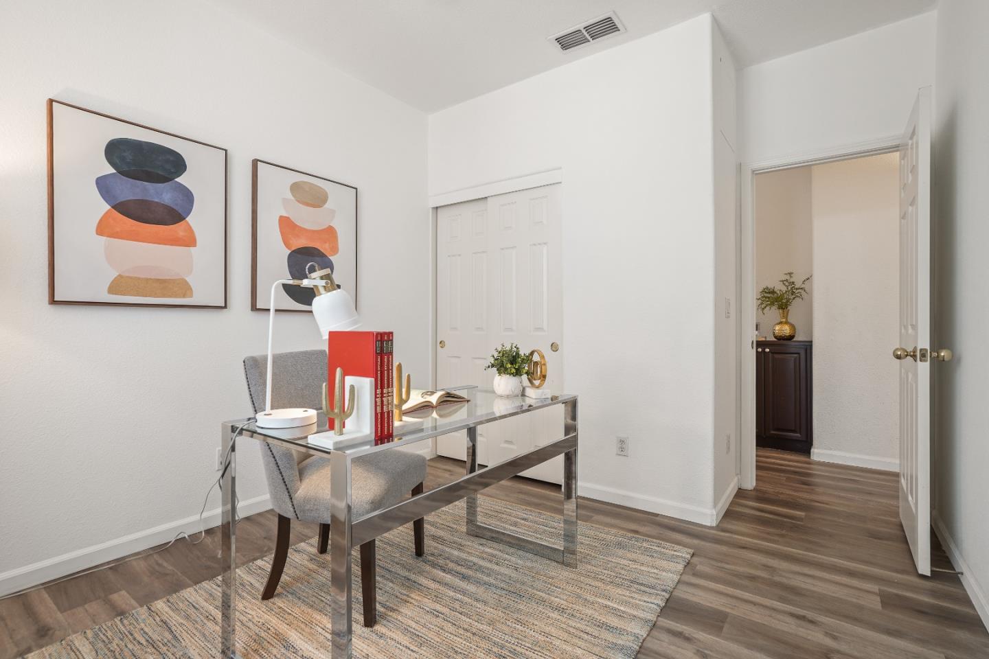 894 Fascination Place Milpitas, CA 95035 - Photo 23 of 30 a view of a dining room with furniture and wooden floor