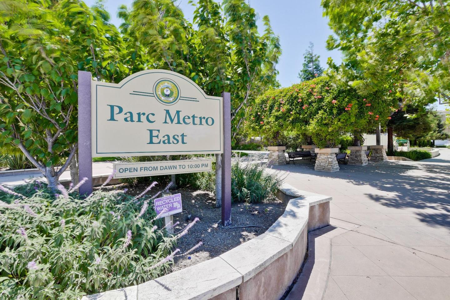 894 Fascination Place Milpitas, CA 95035 - Photo 25 of 30 a view of outdoor space with signage and flags