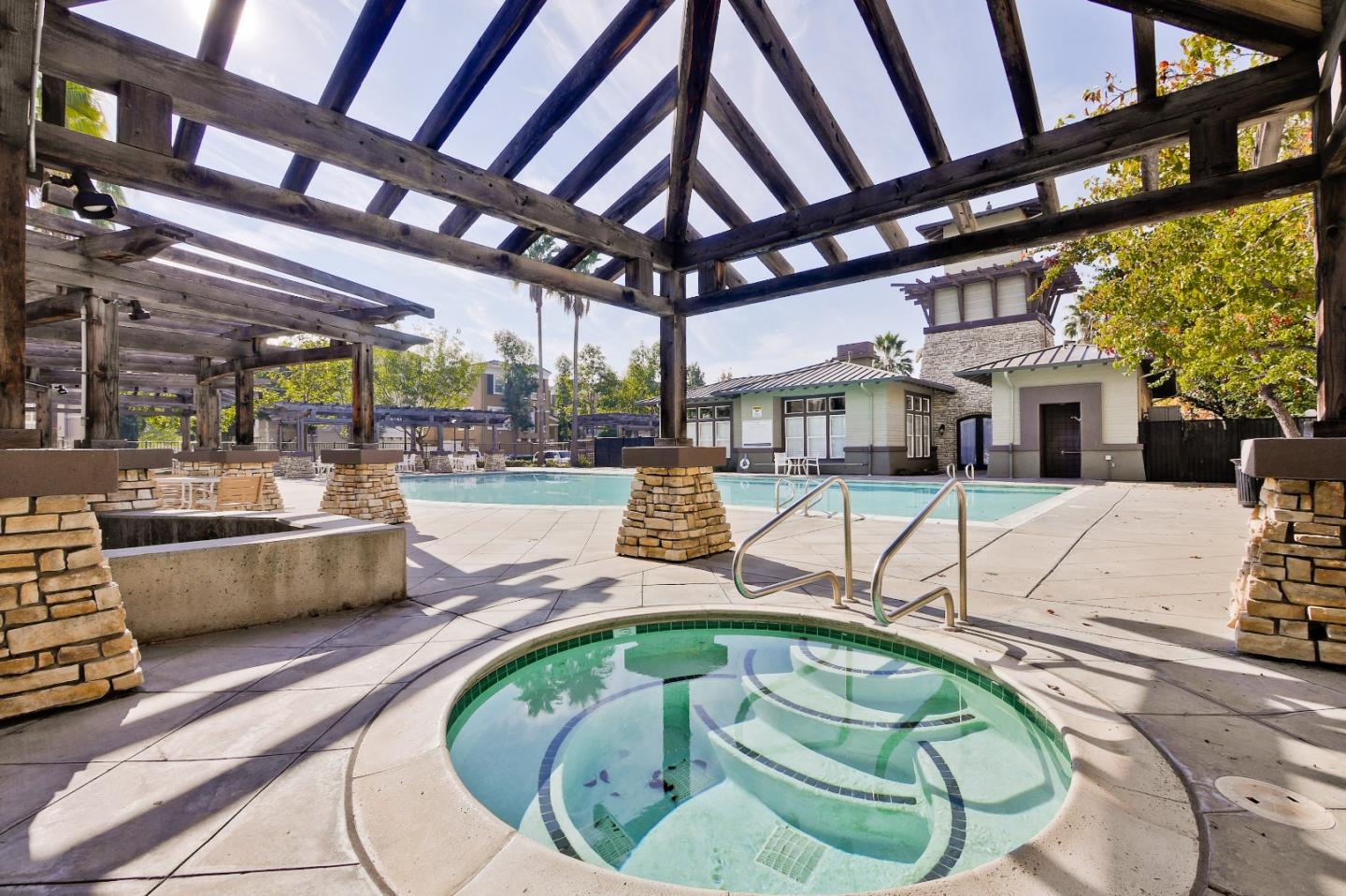894 Fascination Place Milpitas, CA 95035 - Photo 27 of 30 a view of a swimming pool with a patio