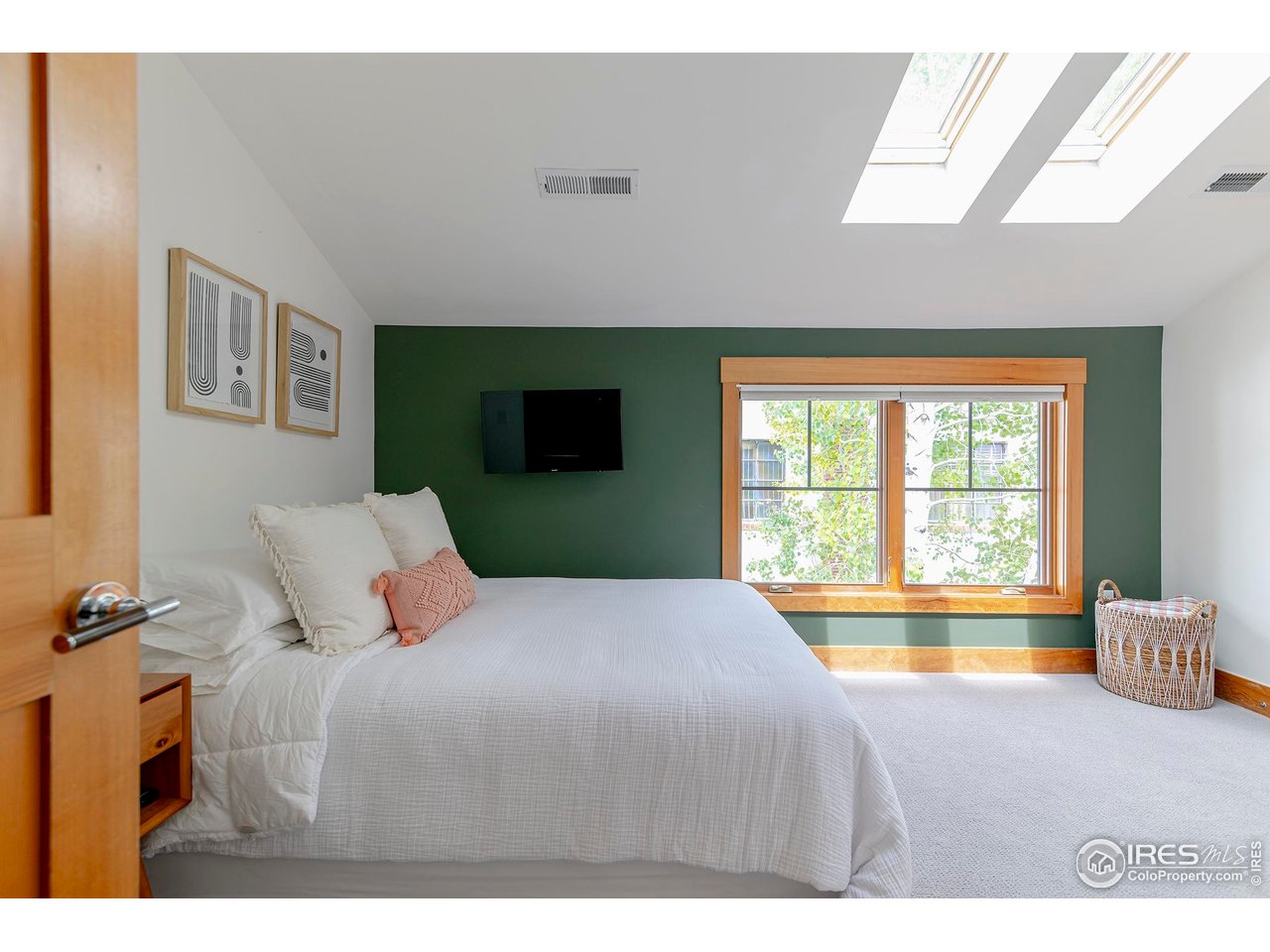 3080 7th Street Boulder, CO 80304 - Photo 31 of 50 Electric skylights in 4th bedroom. Feels like a tree house!
