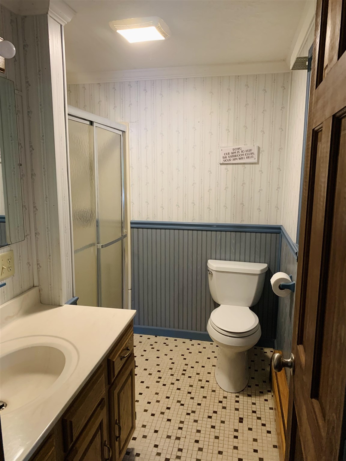 197 Kindig Road Waynesboro, VA 22980 - Photo 9 of 17 a bathroom with a sink toilet and shower