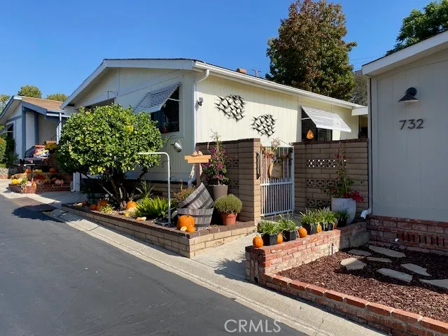a view of a lake with a big yard