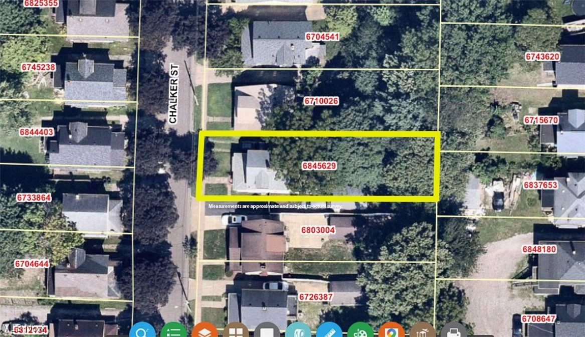 835 Chalker Street Akron, OH 44310 - Photo 7 of 7 Map