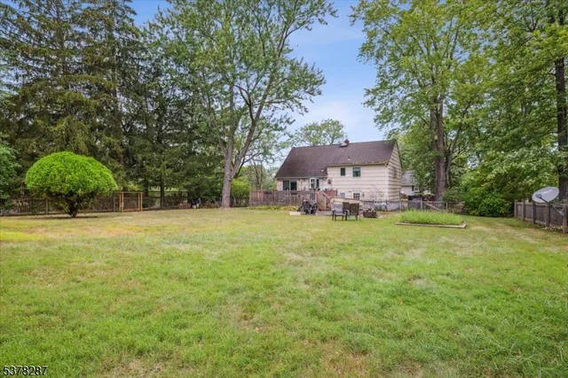 an outdoor space with garden view
