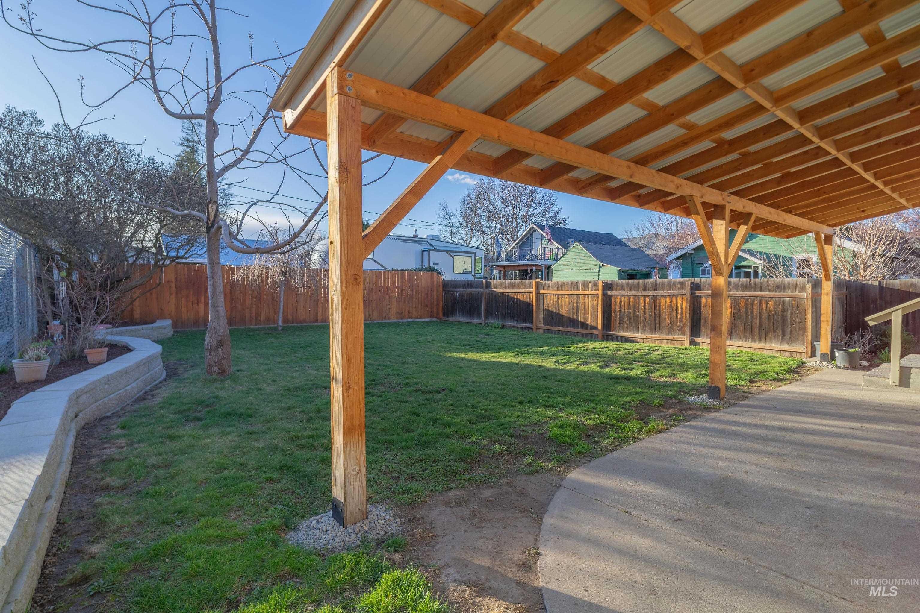 1212 14th Street Lewiston, ID 83501 - Photo 39 of 50 View of fenced backyard with Big Patio
