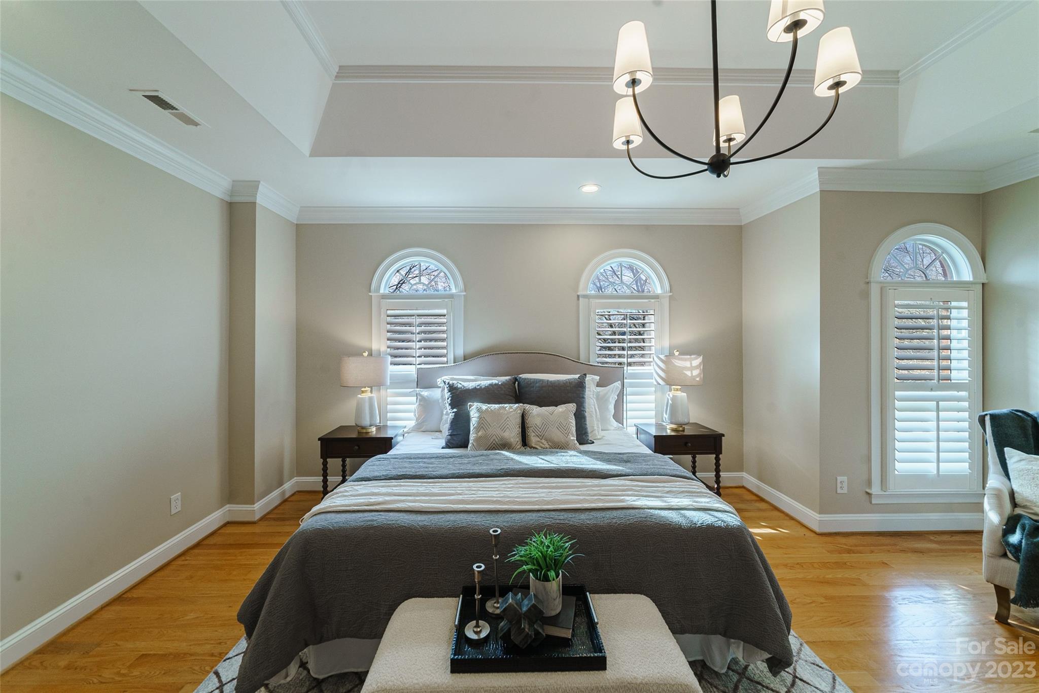 2134 Glade Hill Road Charlotte, NC 28270 - Photo 20 of 48 a bedroom with a bed and a window